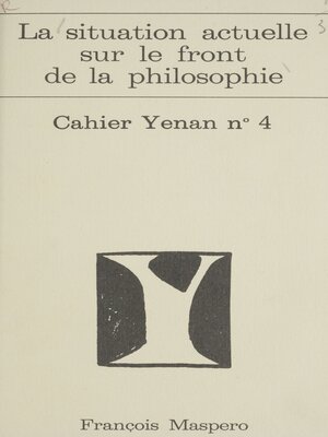 cover image of La Situation actuelle sur le front de la philosophie